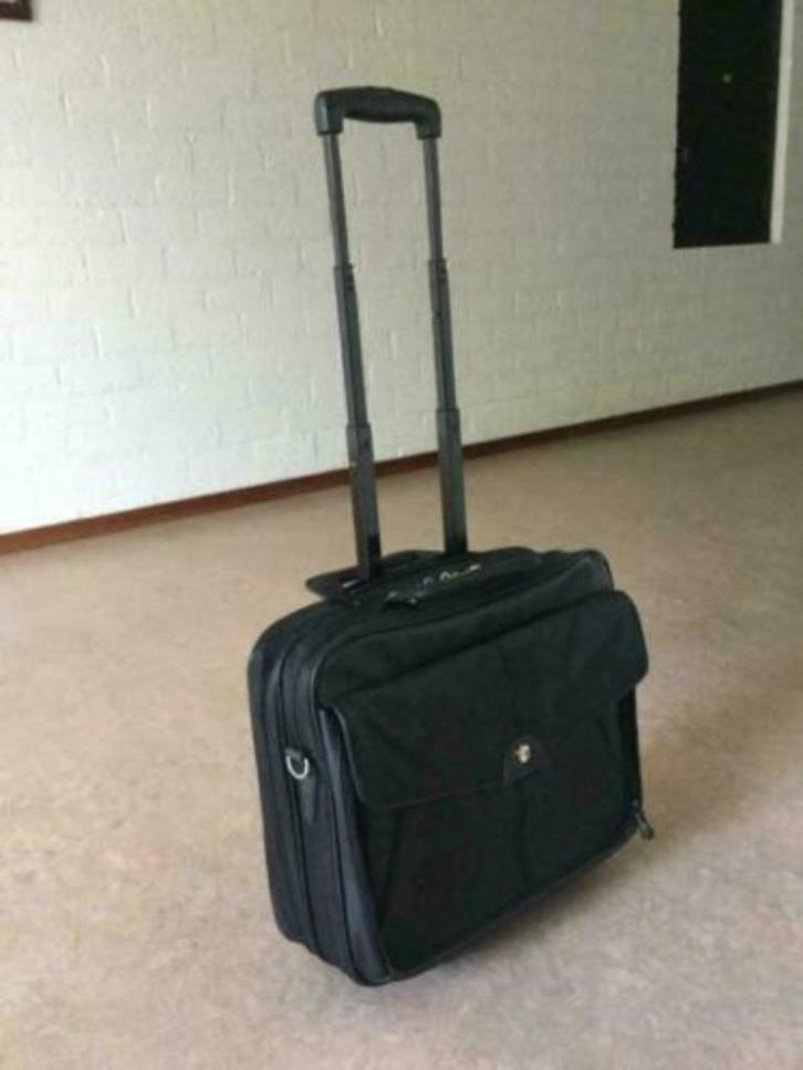 Targus laptoptas trolleytas notebook aktetas kantoortas, Computers en Software, Laptoptassen, Zo goed als nieuw, Trolleytas, Ophalen