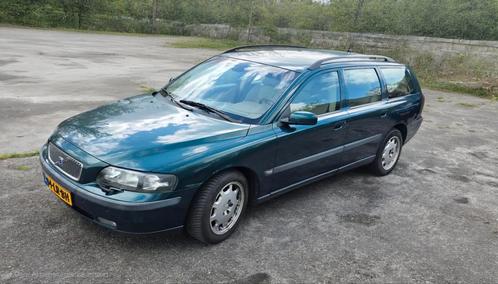 Volvo V70 2.4 Groen 140PK 2003 Airco / Trekhaak, Auto's, Volvo, Particulier, V70, Benzine, D, Stationwagon, Handgeschakeld, Origineel Nederlands