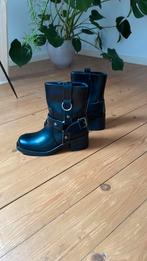 Zwarte bikerboots van Guts en Gusto maat 40, Kleding | Dames, Schoenen, Ophalen of Verzenden, Zo goed als nieuw, Zwart