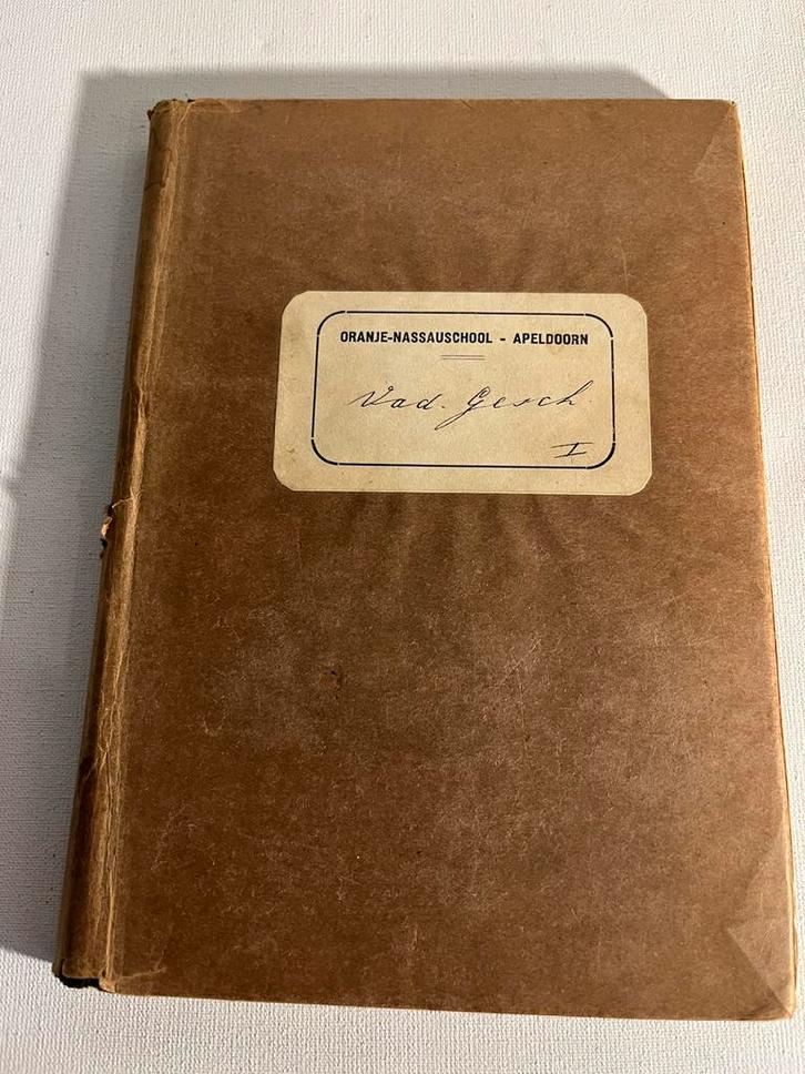Geschiedenis des Vaderlands', - D. Wouters en J. Hoogwerf., Antiek en Kunst, Antiek | Boeken en Bijbels, Ophalen of Verzenden