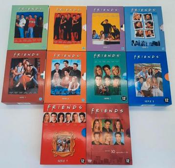 Friends complete seizoen 1 t/m 10 op 30 DVD's in 10 boxen beschikbaar voor biedingen