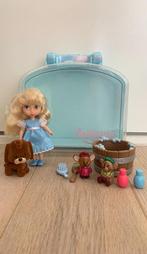 Assepoester koffertje Disney Animators collection, Ophalen of Verzenden, Assepoester of Belle, Zo goed als nieuw, Beeldje of Figuurtje