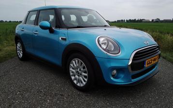 Mini 1.2 ONE 102 PK 5D 2016 Blauw Stoelverwarming Airco beschikbaar voor biedingen