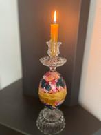 Glas kandelaar, Ophalen of Verzenden, Glas