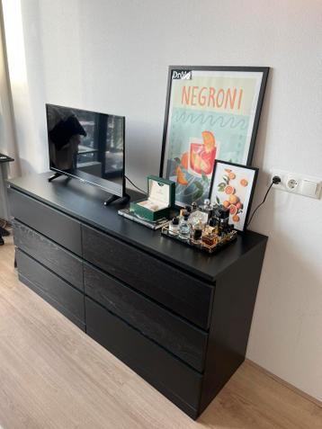 IKEA Malm ladekast met 6 lades - afbeelding 1