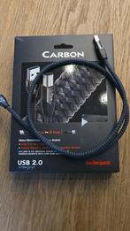AudioQuest Carbon USB A to B 0.75m, Audio, Tv en Foto, Audiokabels en Televisiekabels, Ophalen of Verzenden, Zo goed als nieuw