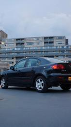 Mazda 3 1.6 Sedan 2006 Zwart, Auto's, Mazda, 47 €/maand, Origineel Nederlands, Te koop, 5 stoelen