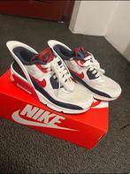 Nike Air Max flyease – Wit/Rood/Blauw – Maat 36.5, Gebruikt, Ophalen of Verzenden, Nike air max, Jongen of Meisje