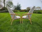 Artisan Neva High design fauteuil 2x, Huis en Inrichting, Ophalen of Verzenden, 75 tot 100 cm, Zo goed als nieuw, Hout
