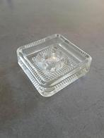 Vintage glazen kandelaar, Scandinavisch design, Ophalen of Verzenden