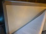 Grijs Boxspring verkopen .€300, Ophalen, Eenpersoons, Zo goed als nieuw, 120 cm