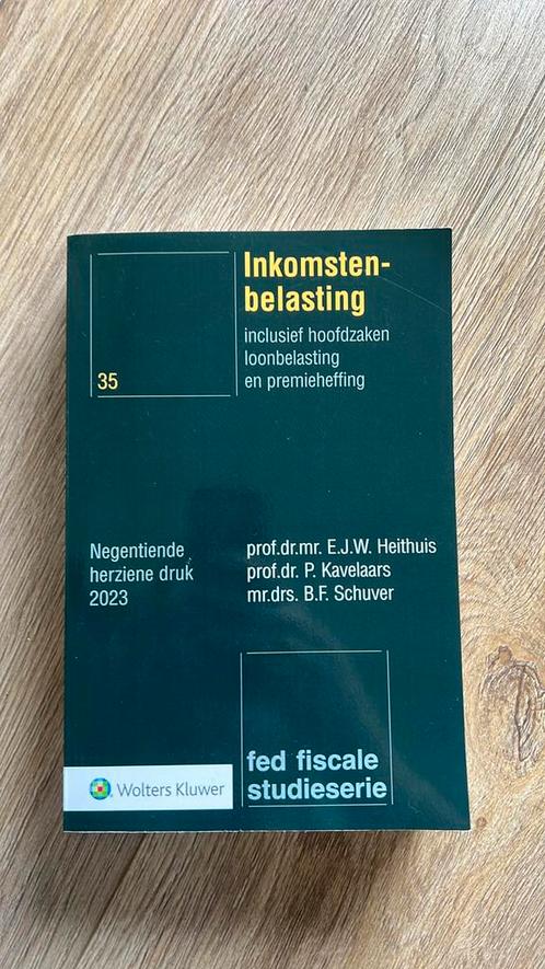 Inkomstenbelasting 19e herziene druk 2023, Boeken, Wetenschap, Zo goed als nieuw, Sociale wetenschap, Ophalen of Verzenden