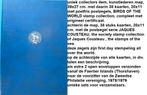 unieke postzegel collectie, BIRDS of the WORLD, COUSTEAU, Ophalen of Verzenden, Postfris, Dier of Natuur