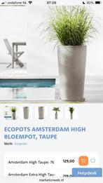 1 x ECOPOTS Amsterdam High XL - taupe 76 cm, Ophalen, Zo goed als nieuw, Rond, 60 tot 100 cm