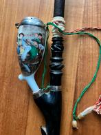 Oude pijp van hoorn, 76 cm, Antiek en Kunst, Antiek | Overige Antiek, Ophalen