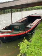 Tuindersvlet / schuit, Watersport en Boten, Sloepen, Ophalen, 10 tot 30 pk, Staal, Binnenboordmotor