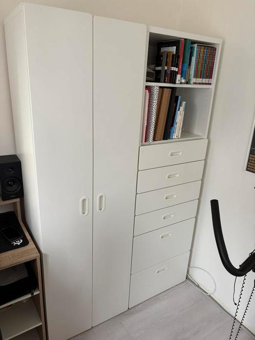 IKEA STUVA/FRITIDS kledingkast, 120b x 192h, Huis en Inrichting, Kasten | Kledingkasten, Zo goed als nieuw, 150 tot 200 cm, 100 tot 150 cm