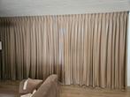 Gordijnen Kwantum kleur taupe 480x255, Ophalen, Zo goed als nieuw, 200 cm of meer, 200 cm of meer
