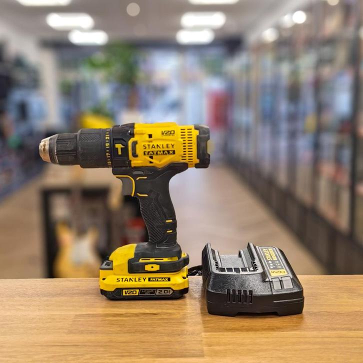 Stanley SFMCD711 Schroefklopboormachine - Prima!, Doe-het-zelf en Verbouw, Gereedschap | Boormachines, Zo goed als nieuw