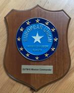 Wapenschild Cdt EUTM Somalia, Verzamelen, Militaria | Algemeen, Ophalen of Verzenden, Overige soorten, Overige gebieden, Embleem of Badge