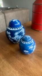 2 chinezen gemberpotten prunus, Ophalen of Verzenden
