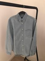 H&M spijkeroverhemd regular fit maat M amper gedragen, Verzenden, Zo goed als nieuw, Blauw, Halswijdte 39/40 (M)