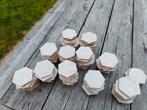 zelliges ecru hexagon tegels handgemaakt in Marokko, Doe-het-zelf en Verbouw, Nieuw, Minder dan 20 cm, Minder dan 5 m², Wandtegels