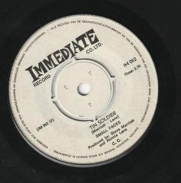 Small Faces - Tin Soldier & I Feel Much Better  -1967  beschikbaar voor biedingen