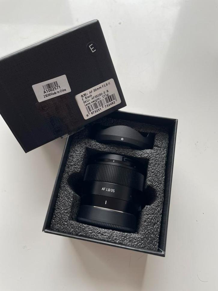 TTArtisan AF 35mm f1.8 II - Sony E Mount, Audio, Tv en Foto, Fotografie | Lenzen en Objectieven, Zo goed als nieuw, Standaardlens