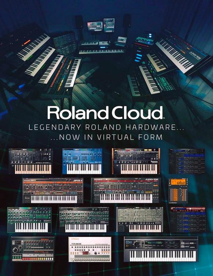 Roland Cloud, Computers en Software, Audio-software, Nieuw, MacOS, Windows, Verzenden