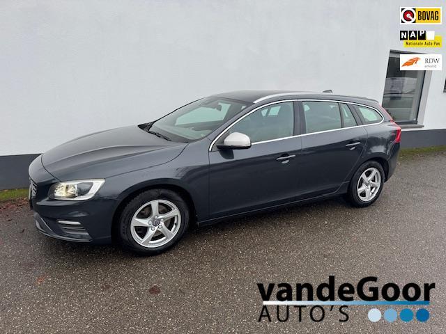 Volvo V60 2.0 D3 Nordic+, '16 aut., r-design, volledig onder, Auto's, Volvo, Bedrijf, Te koop, V60, ABS, Airbags, Airconditioning