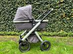 Dubatti One 2-in-1 Kinderwagen – Melange Antraciet, Gebruikt, Verstelbare duwstang, Combiwagen, Ophalen