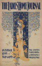 Ladies Home Journal oktober 1895 - overdruk cover, Rechthoekig Staand, Verzenden, A4 of kleiner, Nieuw