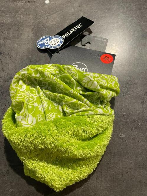 Winterbuff Buff Polar Thermal Lime, Kleding | Dames, Mutsen, Sjaals en Handschoenen, Nieuw, Sjaal, Ophalen of Verzenden