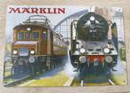 MARKLIN Metalen Wandbord Modeltrein Trein poster reclame, Ophalen of Verzenden, Nieuw