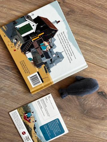 De Kleine Walvis - Benji Davies set originele walvis knuffel beschikbaar voor biedingen