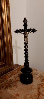 Antiek houten kruis, Ophalen of Verzenden