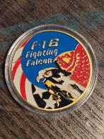 F-16 Fighting Falcon Herdenkingsmunt, Ophalen of Verzenden, Luchtmacht, Amerika, Overige typen