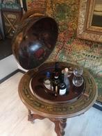 XXL ANTIEKE ORIGINELE ITALIAANSE GLOBEBAR BAR GLOBE 95X72 CM, Ophalen