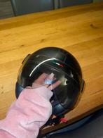 Demm Fashion Jethelm Maat S - Zwart met Vizier, Fietsen en Brommers, Ophalen, Gebruikt, Small