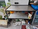 Stevig werkbank, vuurtafel,, Ophalen, Gebruikt, 70 tot 120 cm