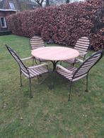 Tuinset met beaufort stoelen., Tuin en Terras, Ophalen