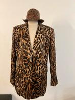 Panter/Tijger Carnaval Outfit - Jasje + Pet, Maat 38/40 (M), Bruin, Ophalen of Verzenden, Zo goed als nieuw