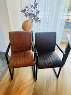 Stoelen 4 x, Huis en Inrichting, Stoelen, Ophalen, Zo goed als nieuw, Bruin