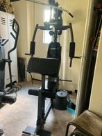 Zwart fitness apparaat, Ophalen, Gebruikt, Krachtstation, Armen