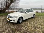 Mercedes-Benz C-Klasse 1.6 C180 Kompr. Sedan 2008 Wit, Auto's, Wit, Handgeschakeld, Particulier, Sedan