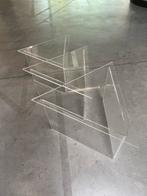 Vintage Plexiglas Bijzettafeltjes - Jaren 60, Ophalen