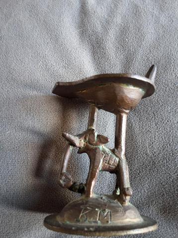 Bronzen olielamp olifant tibet 9cm beschikbaar voor biedingen