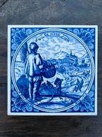 Delfts Blauwe Tegel - De Visser, Ophalen of Verzenden