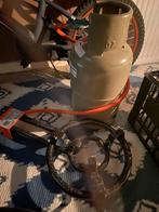 Gasfles met garcima paella gasbrenner, Ophalen, Zo goed als nieuw